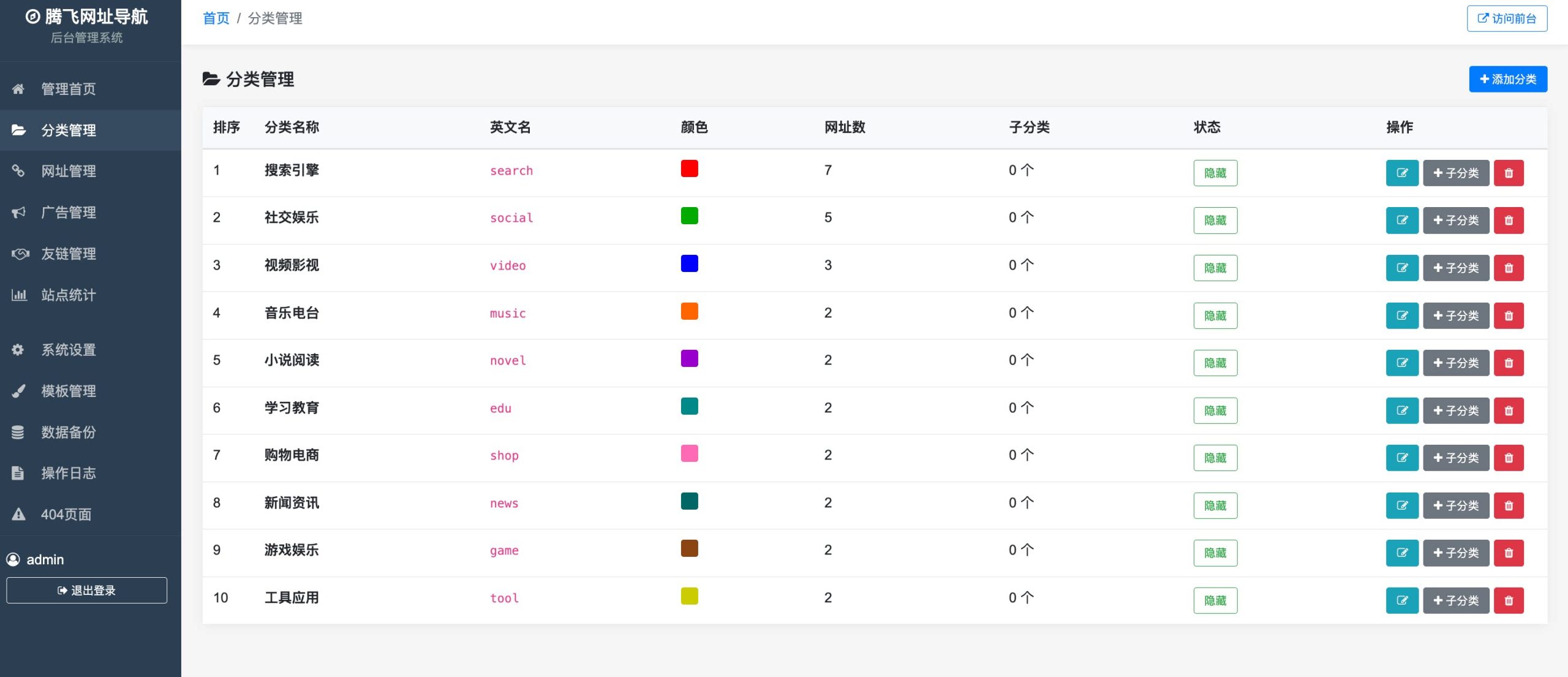 图片[3] - XishuNav - 网址导航系统源码