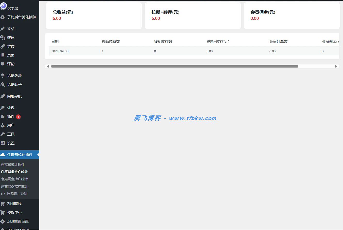 图片[2] - WordPress 插件 - 任推帮统计插件